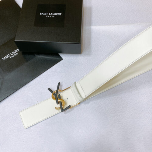 High Quality Luxury YSL Buckle Belt – Style 99974 alternate view