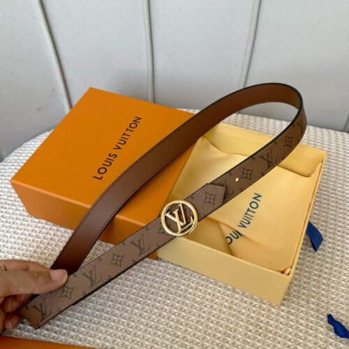 High Quality Luxury Louis Vuitton Reversible Womens Original Single Belt product detail
