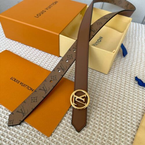 High Quality Luxury Louis Vuitton Reversible Womens Original Single Belt product detail