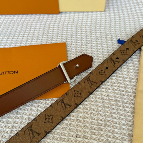 High Quality Luxury Louis Vuitton Reversible Womens Original Single Belt – Style 52614 product detail