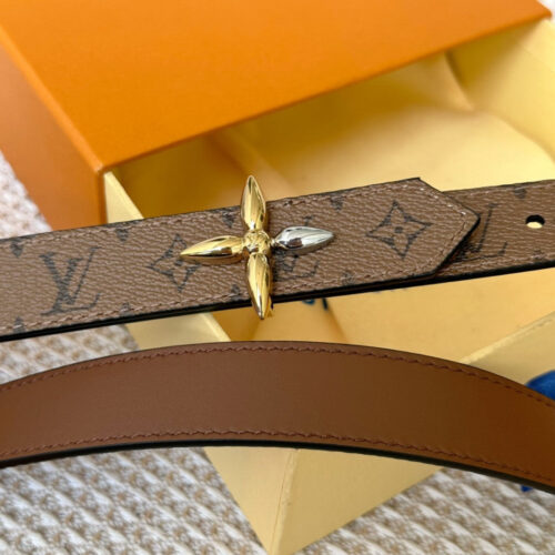 High Quality Luxury Louis Vuitton Reversible Womens Original Single Belt – Style 45830 product detail