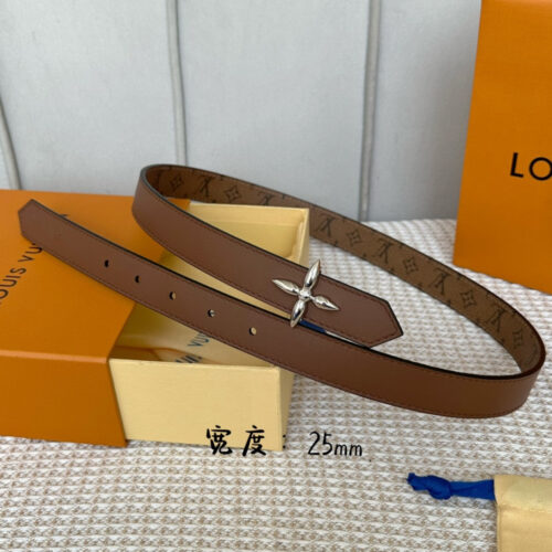 High Quality Luxury Louis Vuitton Reversible Womens Original Single Belt – Style 11366 product detail