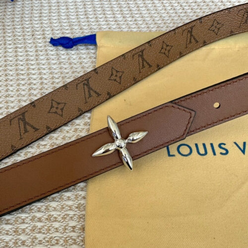 High Quality Luxury Louis Vuitton Reversible Womens Original Single Belt – Style 11366 product detail