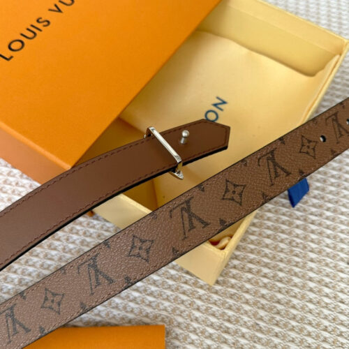 High Quality Luxury Louis Vuitton Reversible Womens Original Single Belt – Style 11366 product detail