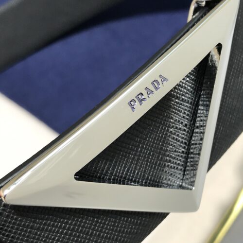 High Quality Luxury Prada Saffiano Leather Belt product detail