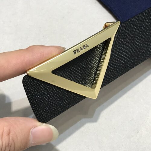 High Quality Luxury Prada Saffiano Leather Belt – Style 55398 product detail