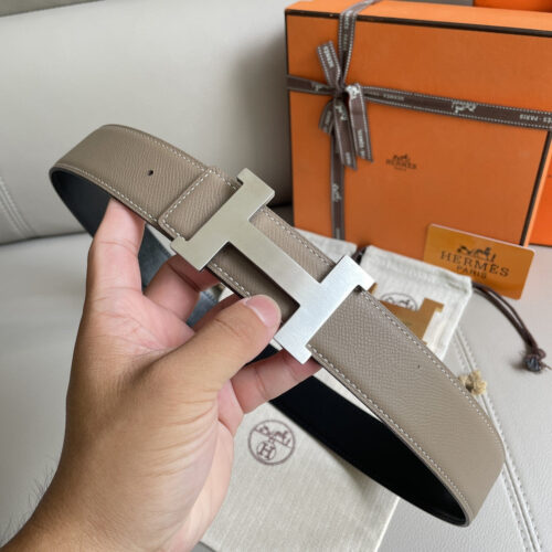 High Quality Luxury Hermes New Belt – Style 43654 alternate view