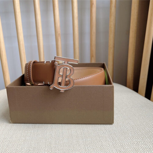 High Quality Luxury Burberry New Leather Belt – Style 30534 product detail