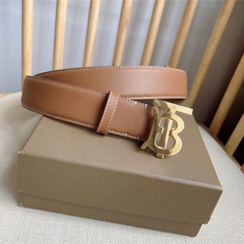 High Quality Luxury Burberry New Leather Belt – Style 28838 product detail
