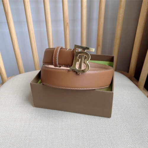 High Quality Luxury Burberry New Leather Belt – Style 28838 product detail