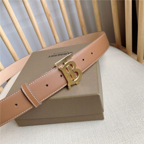 High Quality Luxury Burberry New Leather Belt – Style 28838 product detail