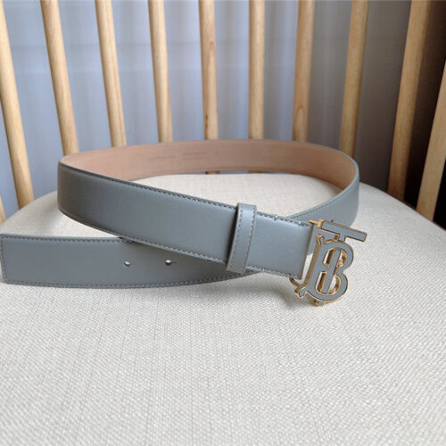 High Quality Luxury Burberry New Leather Belt