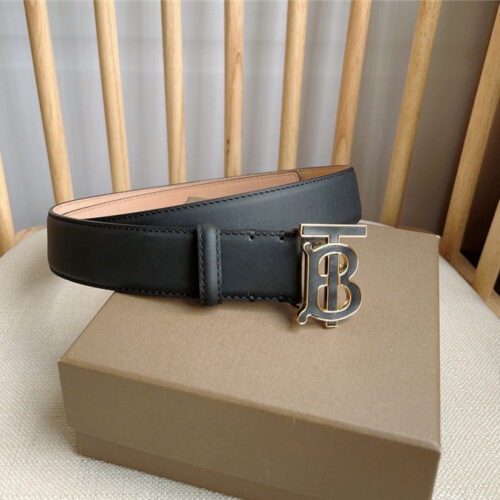 High Quality Luxury Burberry New Leather Belt – Style 89286 alternate view
