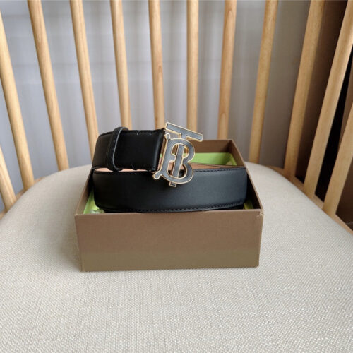 High Quality Luxury Burberry New Leather Belt – Style 89286 product detail