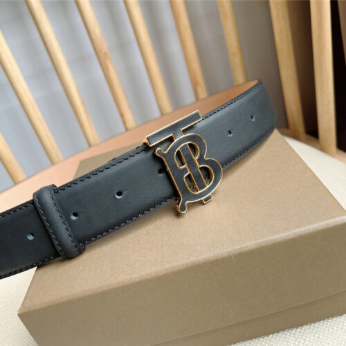 High Quality Luxury Burberry New Leather Belt – Style 89286 product detail