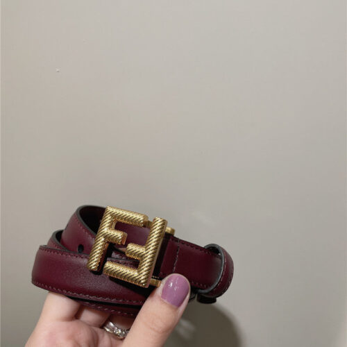 High Quality Luxury Fendi New Calfskin Belt – Style 68678 product detail