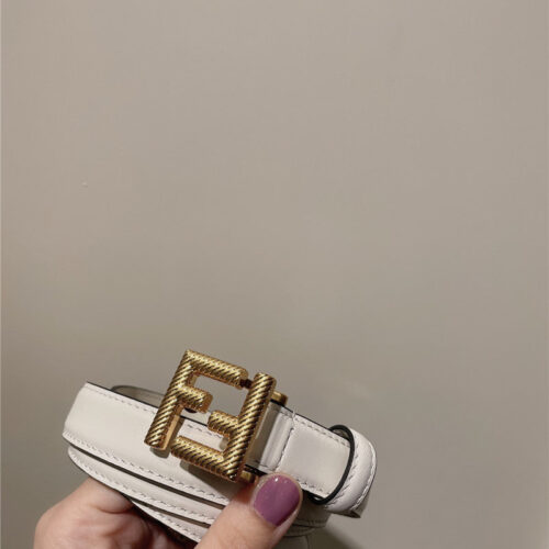 High Quality Luxury Fendi New Calfskin Belt – Style 96358 product detail