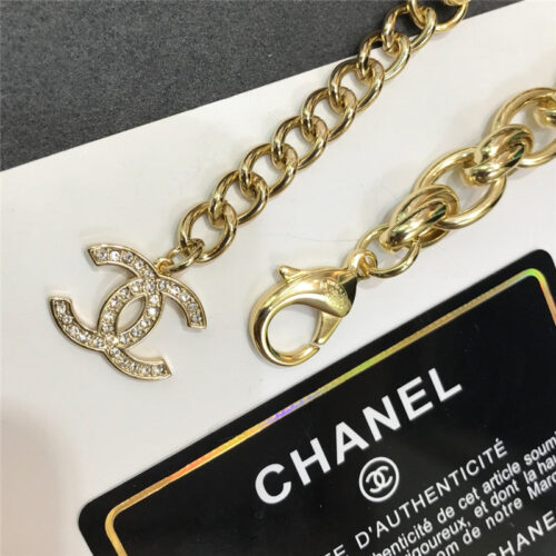 High Quality Luxury Chanel New Snowflake Short Necklace product detail