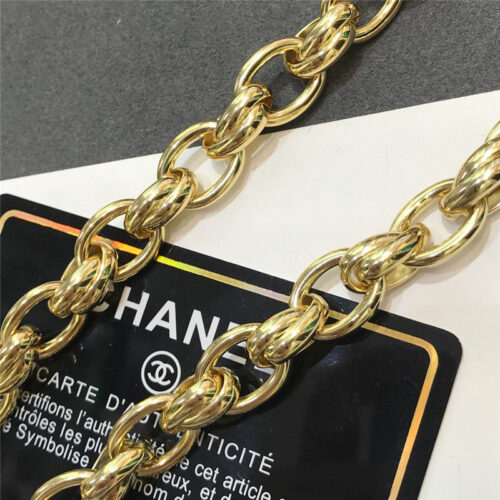 High Quality Luxury Chanel New Snowflake Short Necklace product detail