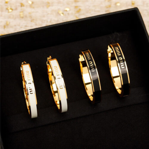 High Quality Luxury Miumiu Earrings alternate view