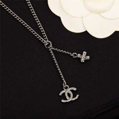 High Quality Luxury Chanel Handmade Four-Leaf Clover Necklace – Style 50064 product detail