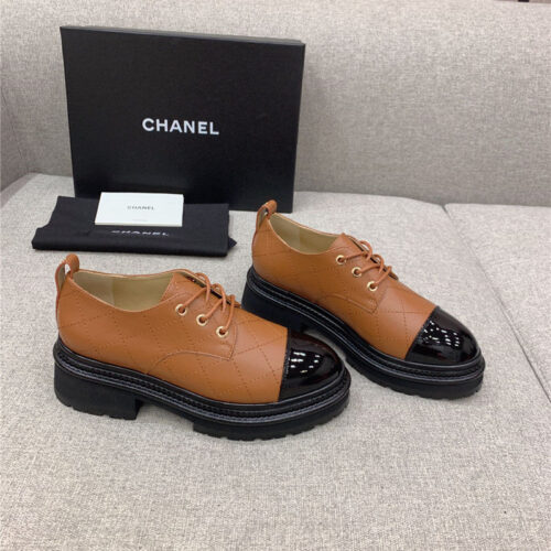 High Quality Luxury Chanel New Thick Sole Loafers – Style 12582