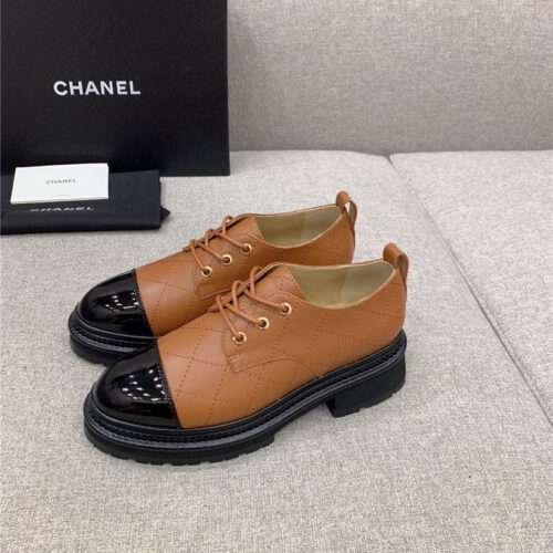 High Quality Luxury Chanel New Thick Sole Loafers – Style 12582 alternate view