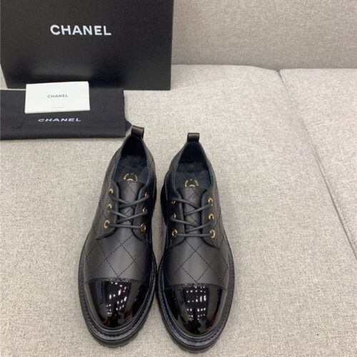 High Quality Luxury Chanel New Thick Sole Loafers – Style 41958 product detail