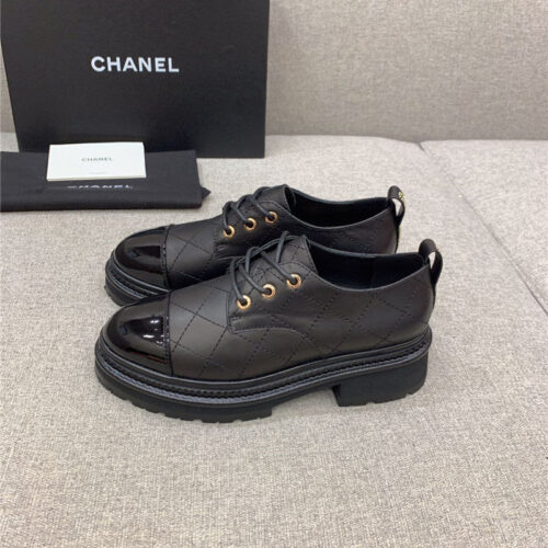High Quality Luxury Chanel New Thick Sole Loafers – Style 41958 alternate view