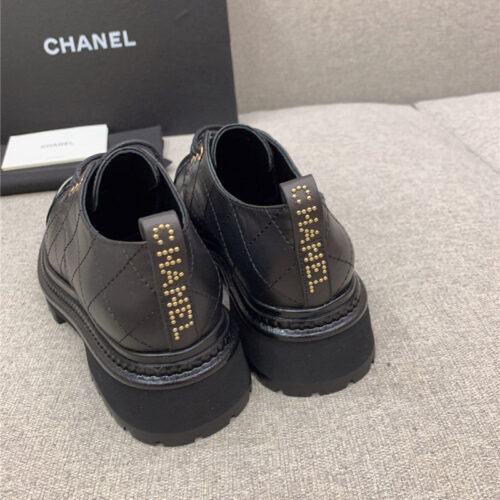 High Quality Luxury Chanel New Thick Sole Loafers – Style 41958 product detail