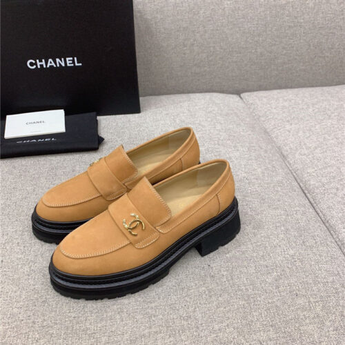 High Quality Luxury Chanel New Thick Sole Loafers alternate view