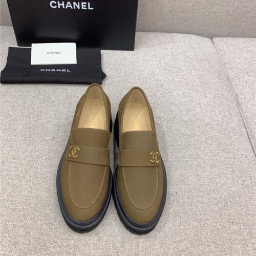 High Quality Luxury Chanel New Thick Sole Loafers – Style 38566 product detail
