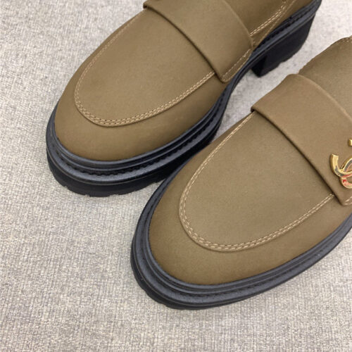 High Quality Luxury Chanel New Thick Sole Loafers – Style 38566 product detail