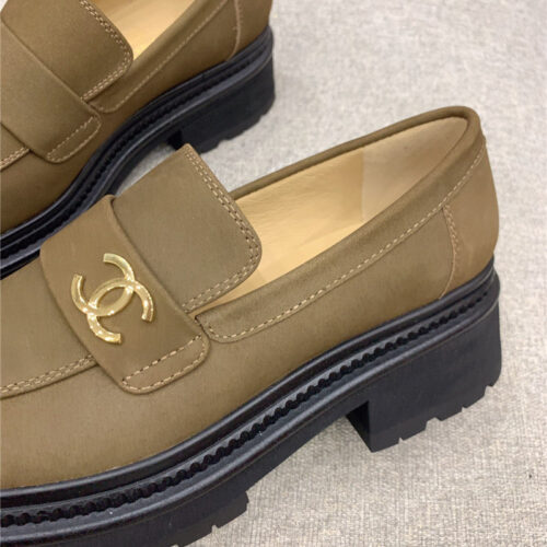 High Quality Luxury Chanel New Thick Sole Loafers – Style 38566 product detail