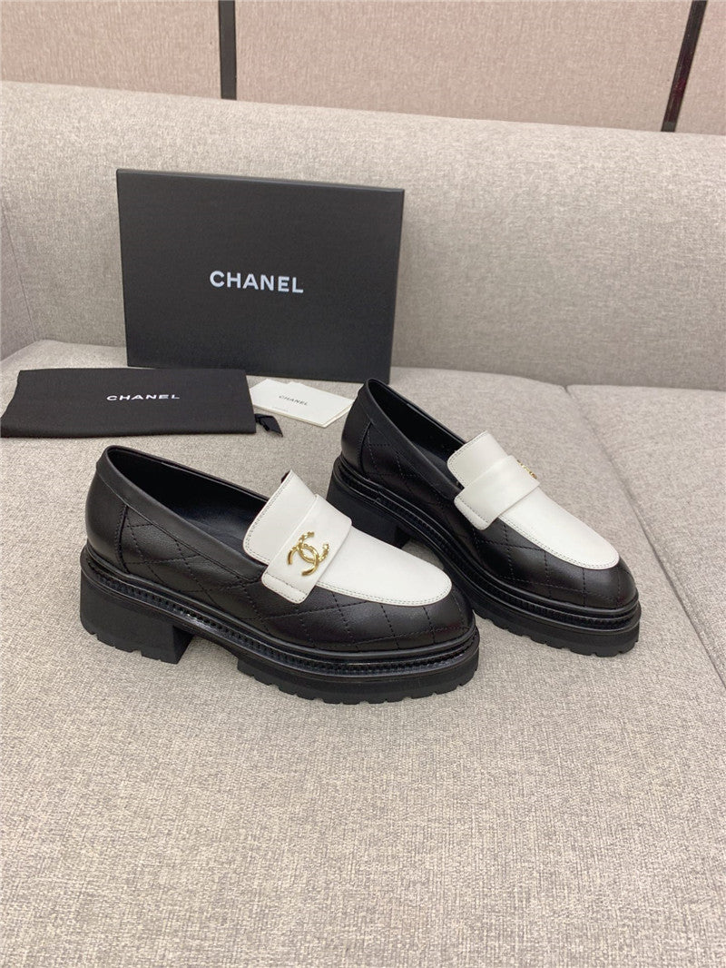 High Quality Luxury Chanel New Thick Sole Loafers – Style 69638