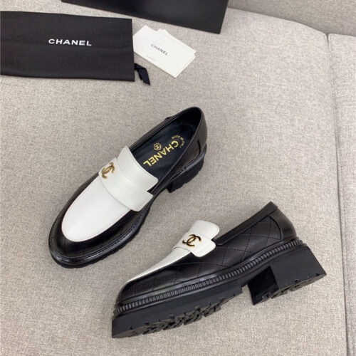 High Quality Luxury Chanel New Thick Sole Loafers – Style 69638 product detail
