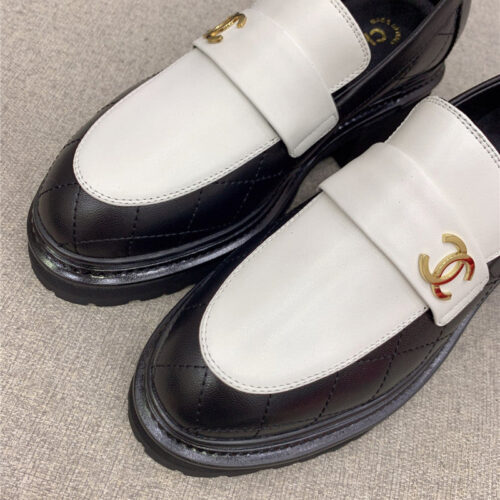 High Quality Luxury Chanel New Thick Sole Loafers – Style 69638 product detail