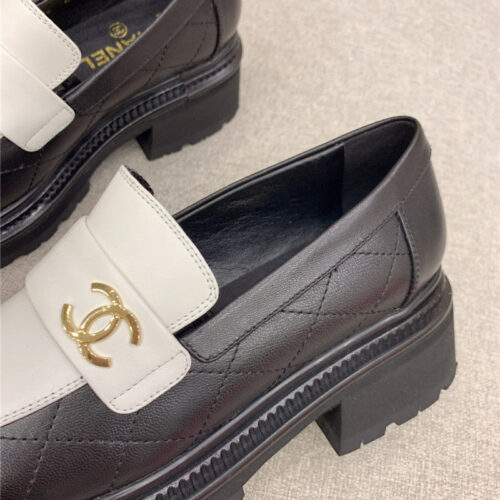 High Quality Luxury Chanel New Thick Sole Loafers – Style 69638 product detail