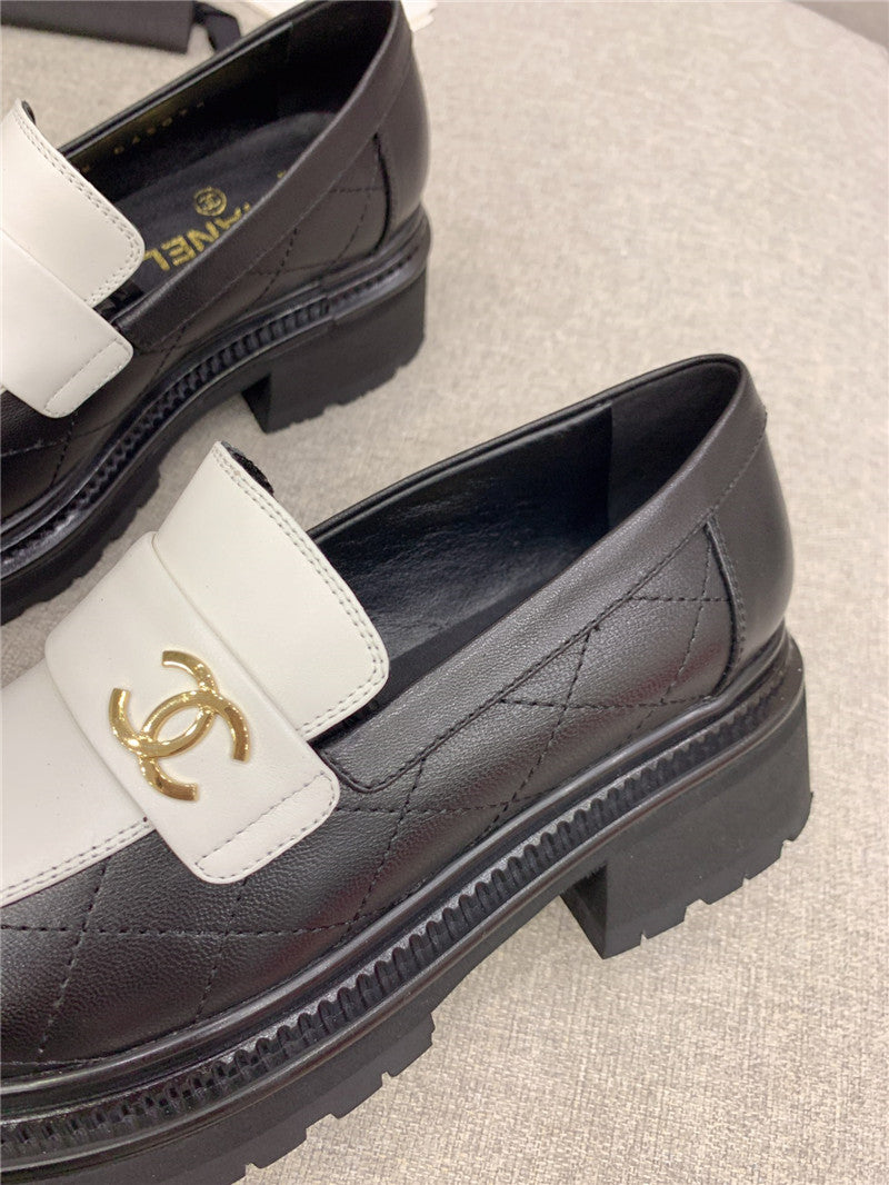 High Quality Luxury Chanel New Thick Sole Loafers – Style 69638 product detail