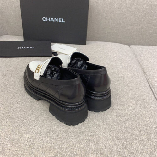 High Quality Luxury Chanel New Thick Sole Loafers – Style 69638 product detail