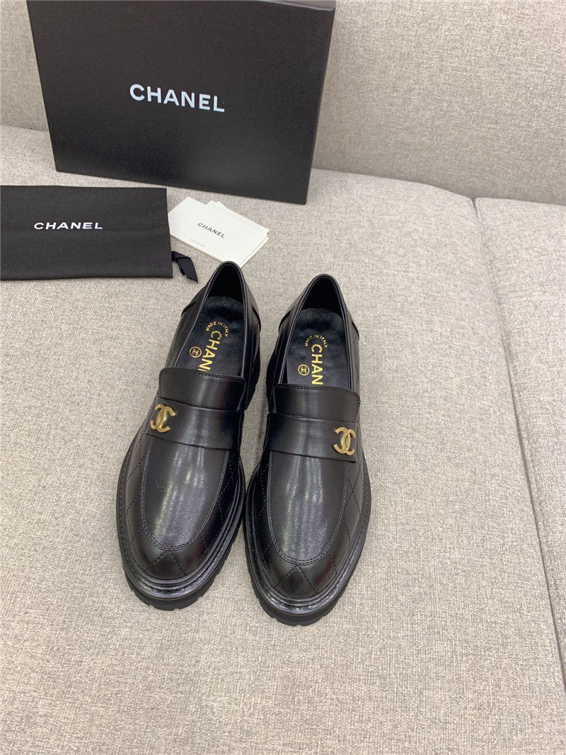 High Quality Luxury Chanel New Thick Sole Loafers – Style 00710 product detail
