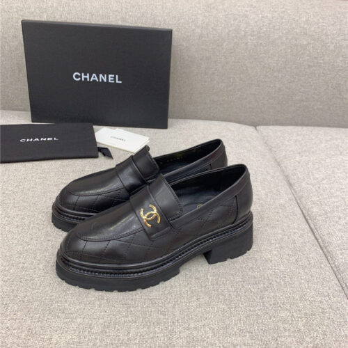 High Quality Luxury Chanel New Thick Sole Loafers – Style 00710 alternate view