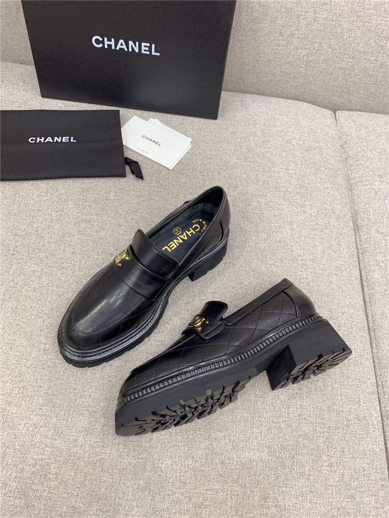 High Quality Luxury Chanel New Thick Sole Loafers – Style 00710 product detail