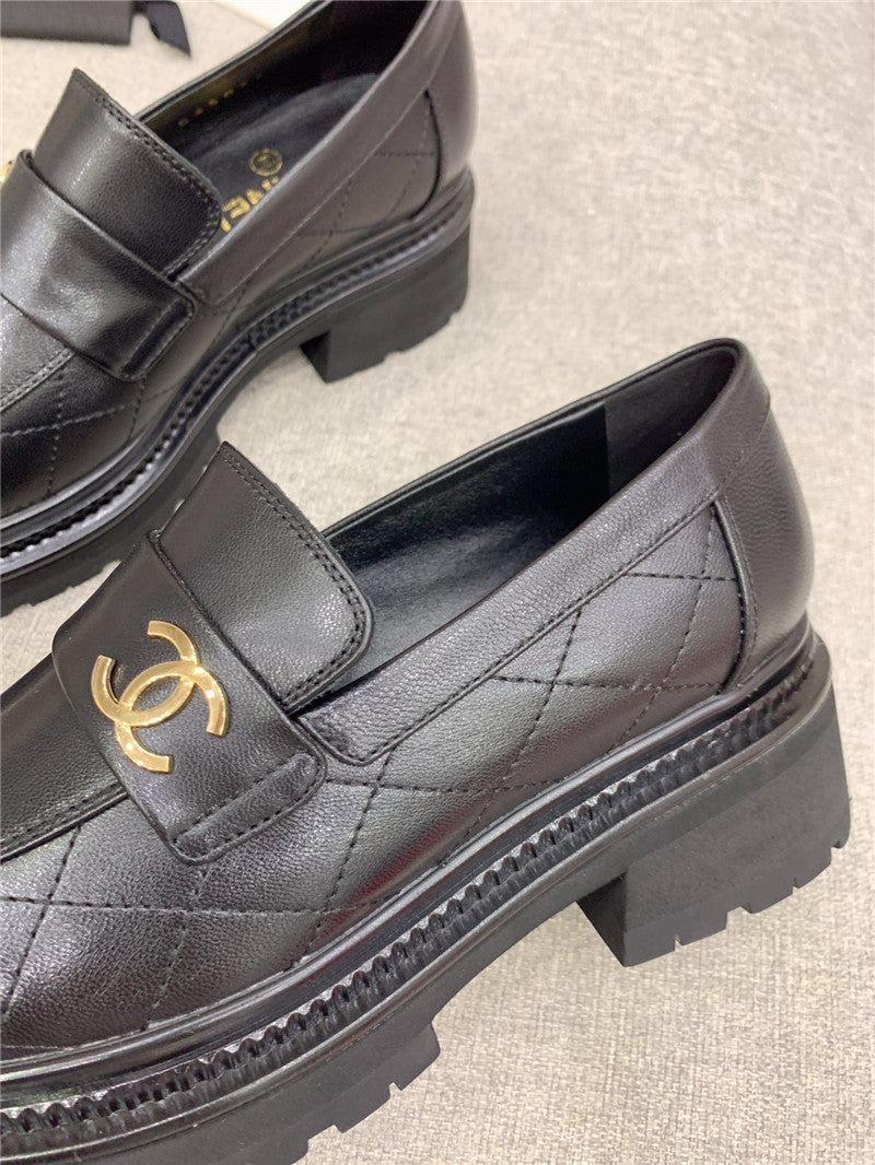 High Quality Luxury Chanel New Thick Sole Loafers – Style 00710 product detail