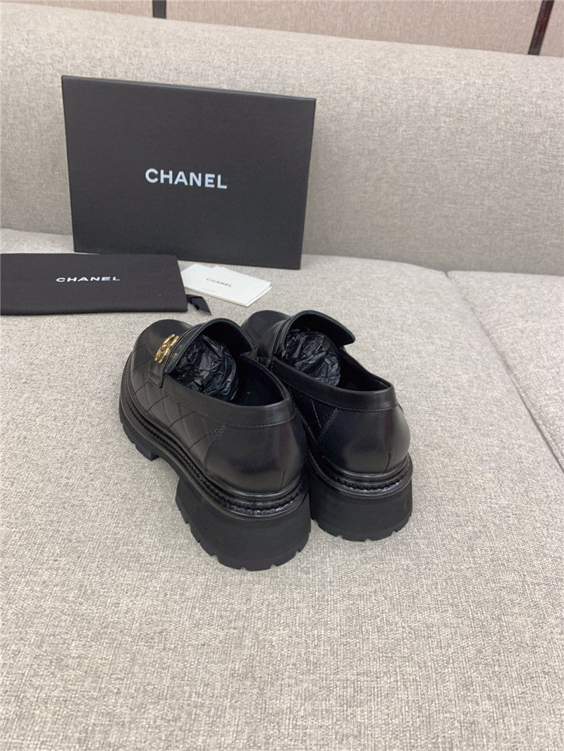 High Quality Luxury Chanel New Thick Sole Loafers – Style 00710 product detail