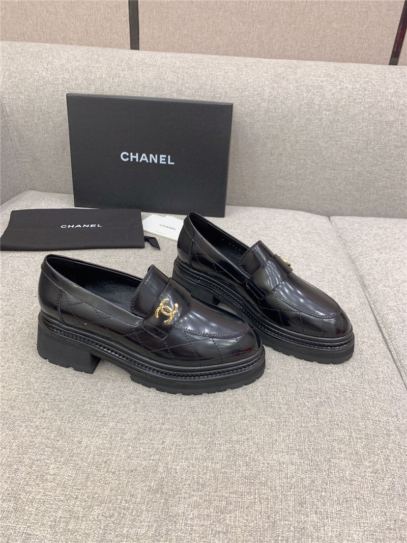High Quality Luxury Chanel New Thick Sole Loafers – Style 31782