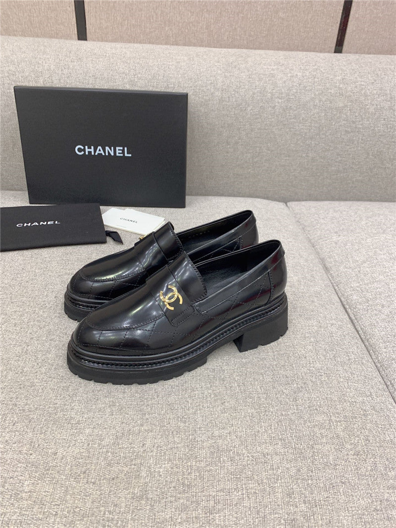 High Quality Luxury Chanel New Thick Sole Loafers – Style 31782 product detail