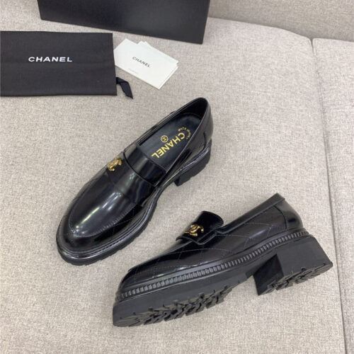 High Quality Luxury Chanel New Thick Sole Loafers – Style 31782 product detail
