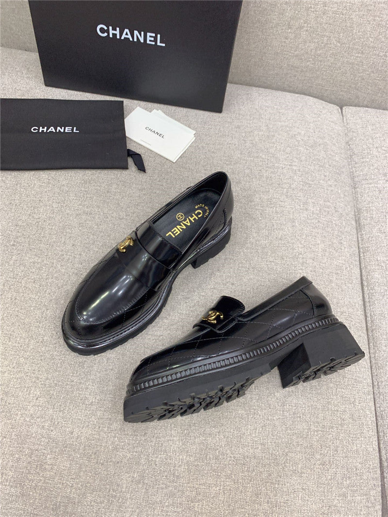 High Quality Luxury Chanel New Thick Sole Loafers – Style 31782 product detail