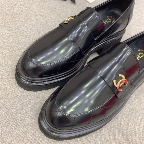 High Quality Luxury Chanel New Thick Sole Loafers – Style 31782 product detail